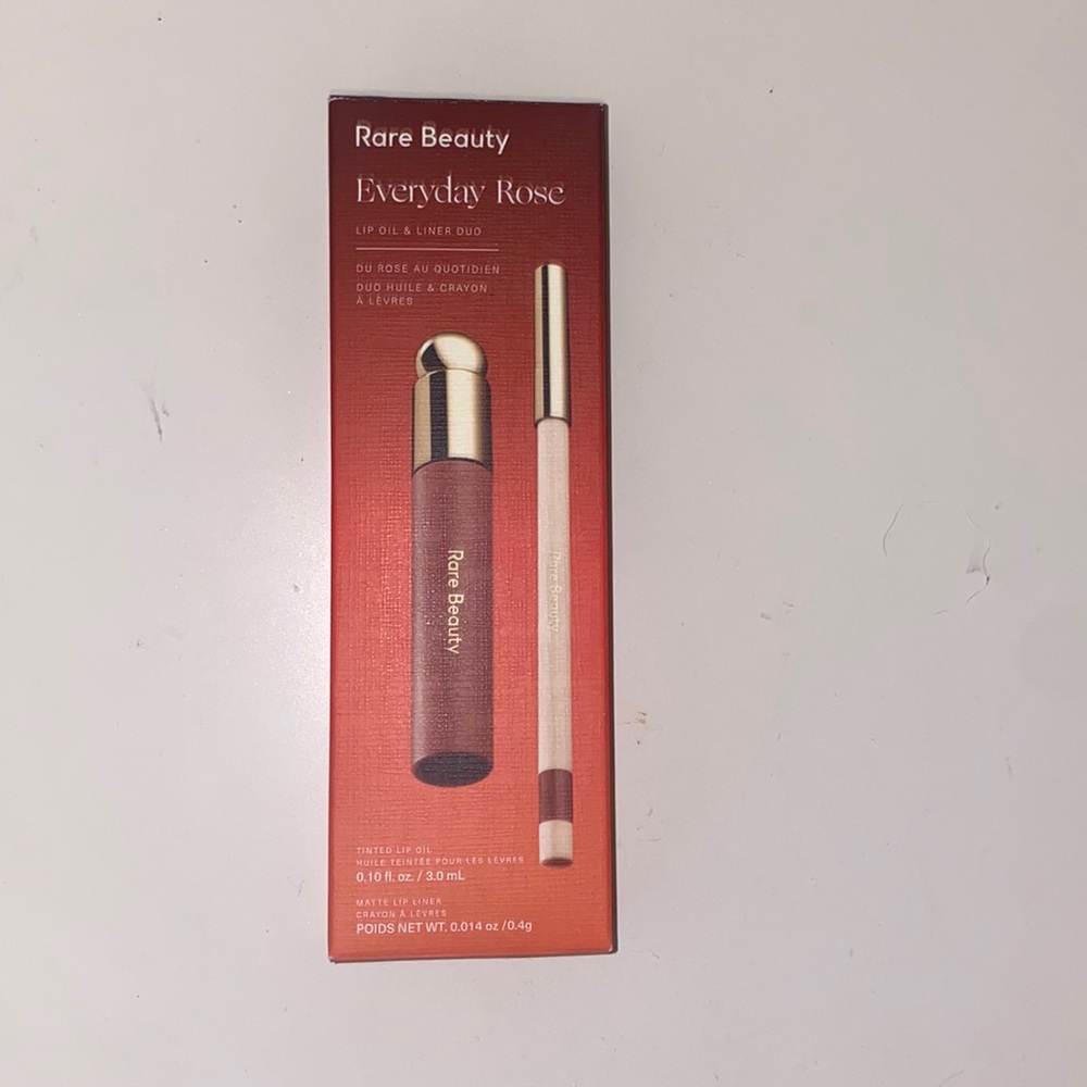 Rare Beauty Everyday Rose Lip Oil&Lip liner duo